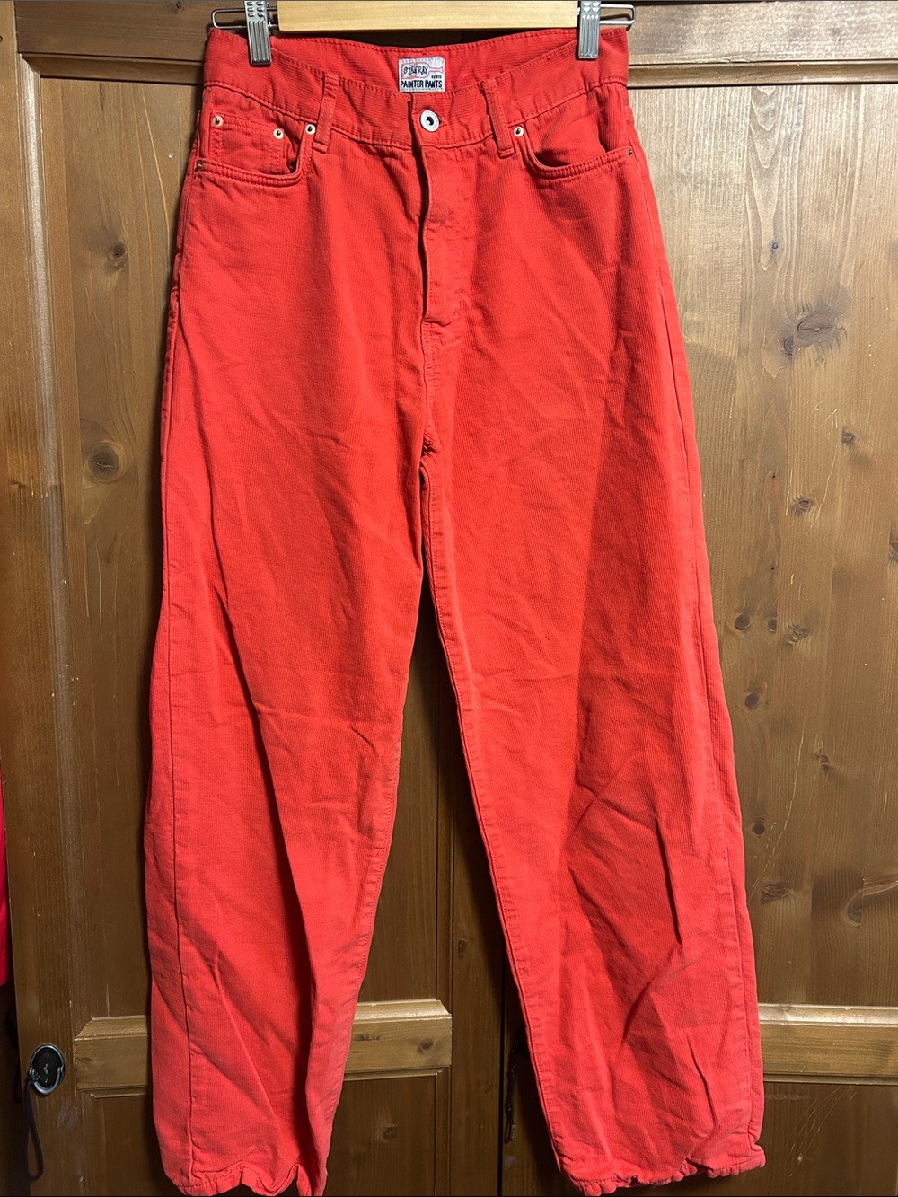 Men’s/unisex Stan Ray Painter Pants - coral - size 28